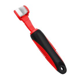 Pet Life 'Denta-Clean' Dual-Sided Action Bristle Pet Toothbrush