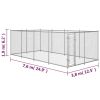 Outdoor Dog Kennel 24.9'x12.5'x6.2'