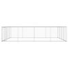 Outdoor Dog Kennel Galvanized Steel 299.2"x299.2"x72.8"
